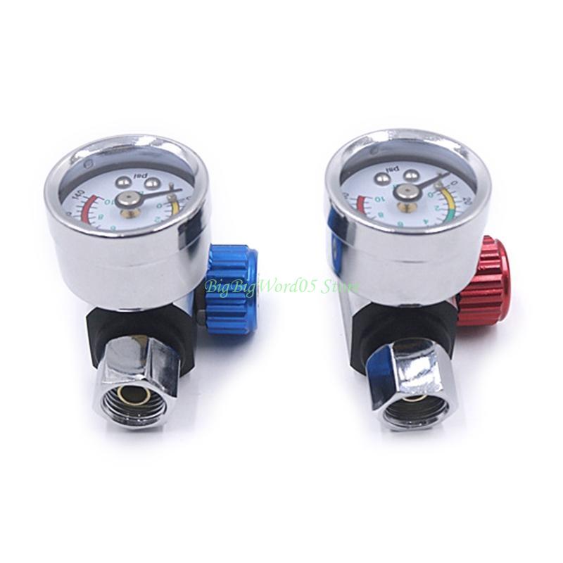 24TE Air Adjusting Regulator for Valve with Pressure Gauge Air Compressor Oil Water Separator for Spray Guns and Pnuematic