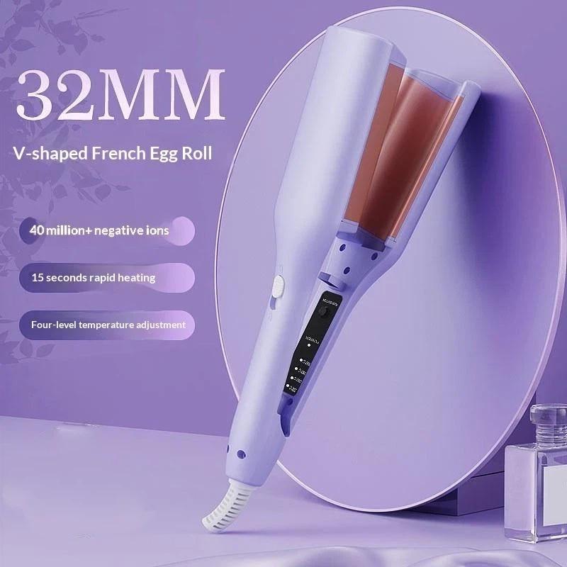 Elektrischer Lockenstab 32 mm Große Wellen Styling Keramik Haar Langanhaltender Lockenstab Styling-Werkzeug Lockenstab Haarlockenstab