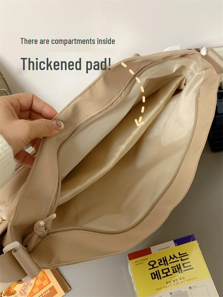 Preppy Itabag Large-Capacity Transparent Backpack/Crossbody Bag for Fashionable Girls