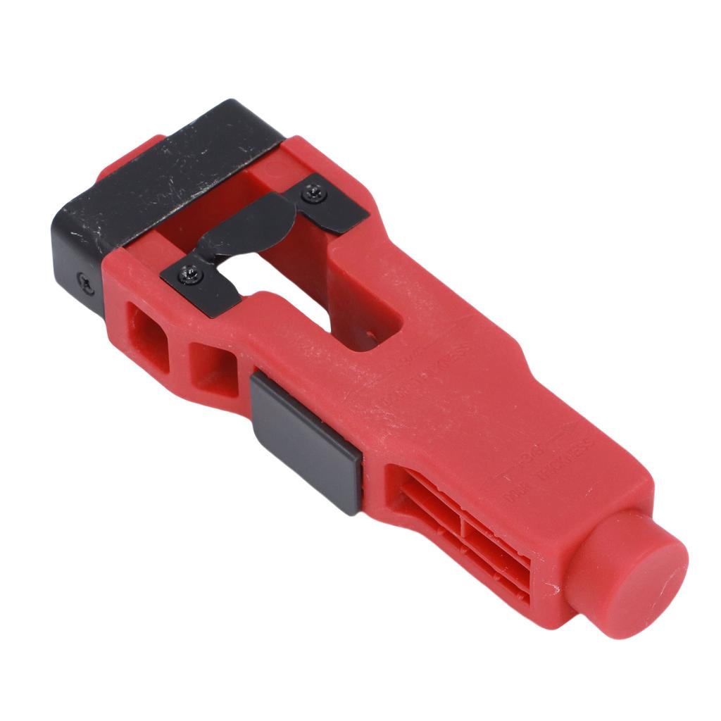 Door Latch Mortise Tool Red Color Stainless Steel and ABS 1 3 4in 1 3 8in Door Latch Installation Tool