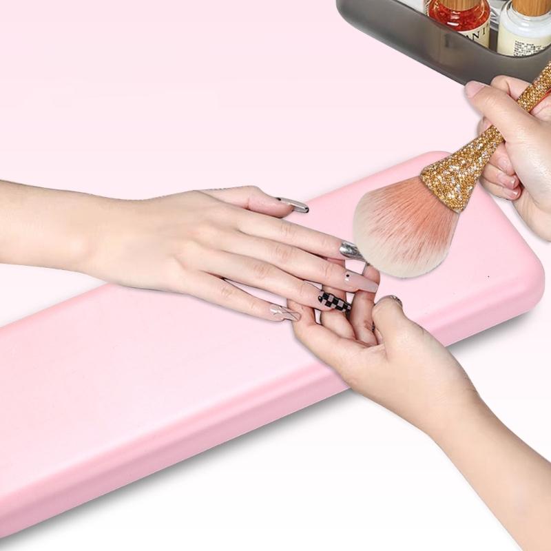 Portable Manicure Handrest Stand for Comfortable Nail Art Accesories for Home or Salon Hand Rest For Extended Nail Work