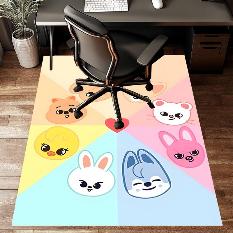 1pc Kpop Team1 Design Printed Area Rug Carpet for Bedroom Living Room Home Decor Rugs Mat Non Slip Mat Rug for Bedside