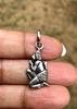 Artisan Crafted 925 Sterling Lord Hanumana, Hanuman Ji Pendant Oxidized Oxidised Jewelry, Handmade, Handcrafted, Keeping In Temple 2.8 Gm