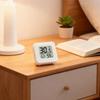 Compact Digital Thermometer for Indoor Use with Accurate Temperature and Humidity Display Wall Mounted Battery