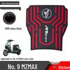 Alfombrilla Gruesa Antideslizante para Pie de Patinete Eléctrico Ninebot MZmax