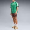 Puma X Salehe Bembury Collaborazione Marocco Traspirante Ampia Maglietta a Maniche Corte con Dolcevita Basso da Uomo Top 635131-56