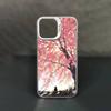 Pink Sakura phone Case for iPhone 17 11 12 Pro Max Plus Mini Air SE  16e 14 15 16 13 Soft Shell
