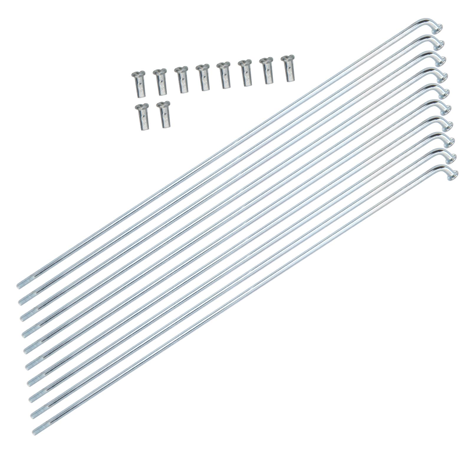 10 stuks 13G 2,2 mm Fietsspaken IJzer Mangaan Spaken Driewieler Accessoires