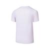 Saucony Knitted Sports Cool Feeling Elastic Breathable Moisture Wicking Simple Round Neck Pullover Short Sleeve Running T-Shirt SE2269ST41T-WT002