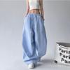 Retro Overalls Women's New Striped Wide-leg Pants Drape Loose Jazz Dance Casual Sweatpants