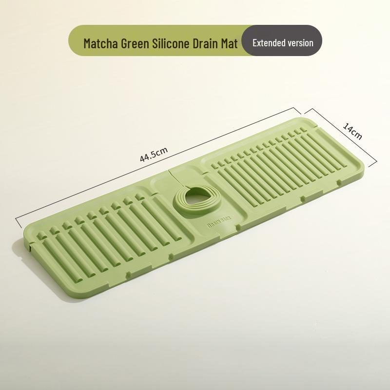 Anti-Splash Silicone Sink Faucet Pad | Cuttable, Foldable & Absorbent