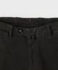 PANICALE Dark Brown Regular Slim Fit Textured Cotton Pants