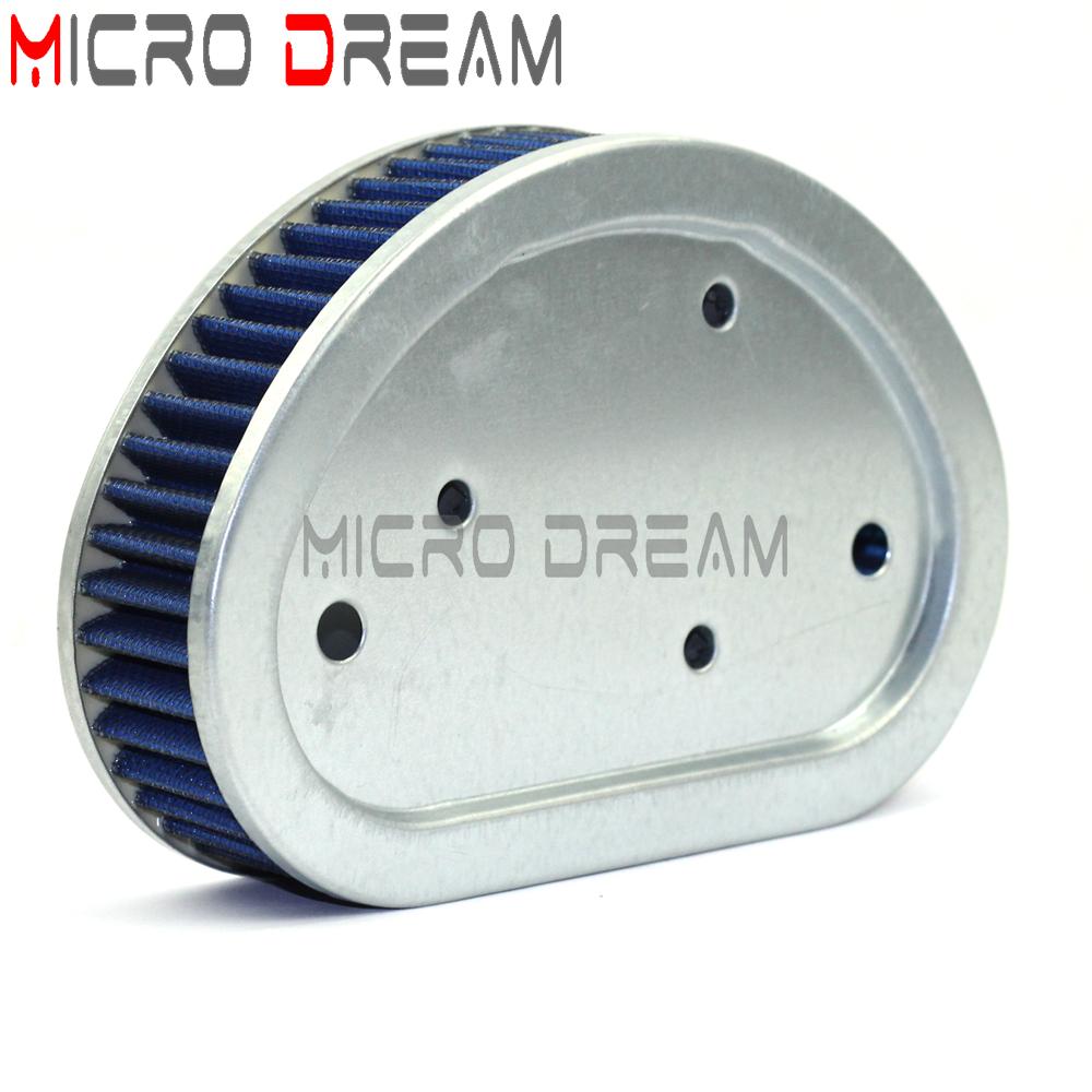 Cotton Gauze High-Flow Air Filters Intake Air Cleaner For Harley Dyna Street Fat Bob Super Glide Custom FLD FXD FXDF FXDB FXDC