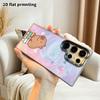 Phone Case: 2D Flat Samsung Galaxy A34 A35 M05 M06 S20 S22 S21 FE Plus 5G Protective Case, Couple Style, Heart Swirl, Christmas and Halloween Gift