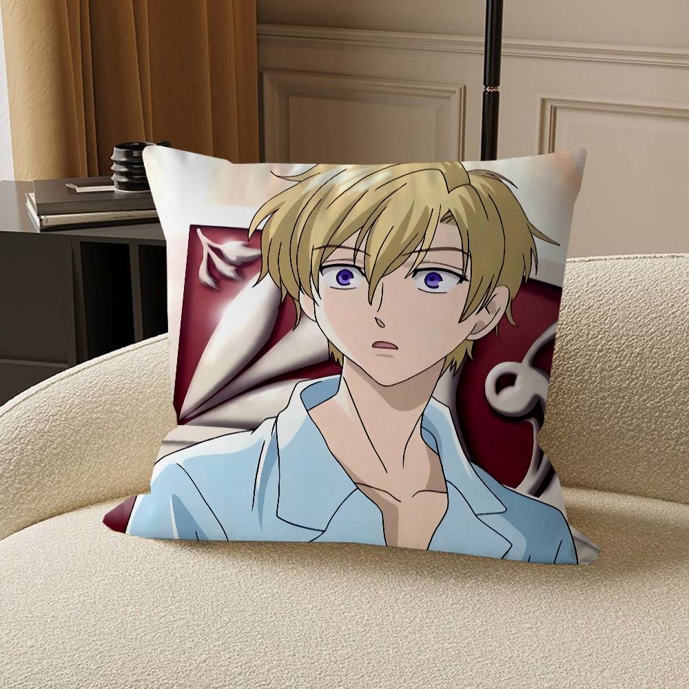 

Подушка Оранская высшая школа хост-клуба Тамаки Подушка Мультяшный Подарок Наволочка Декор Спальни Дом Диван Кресло Сиденье Наволочка 12x12Inch