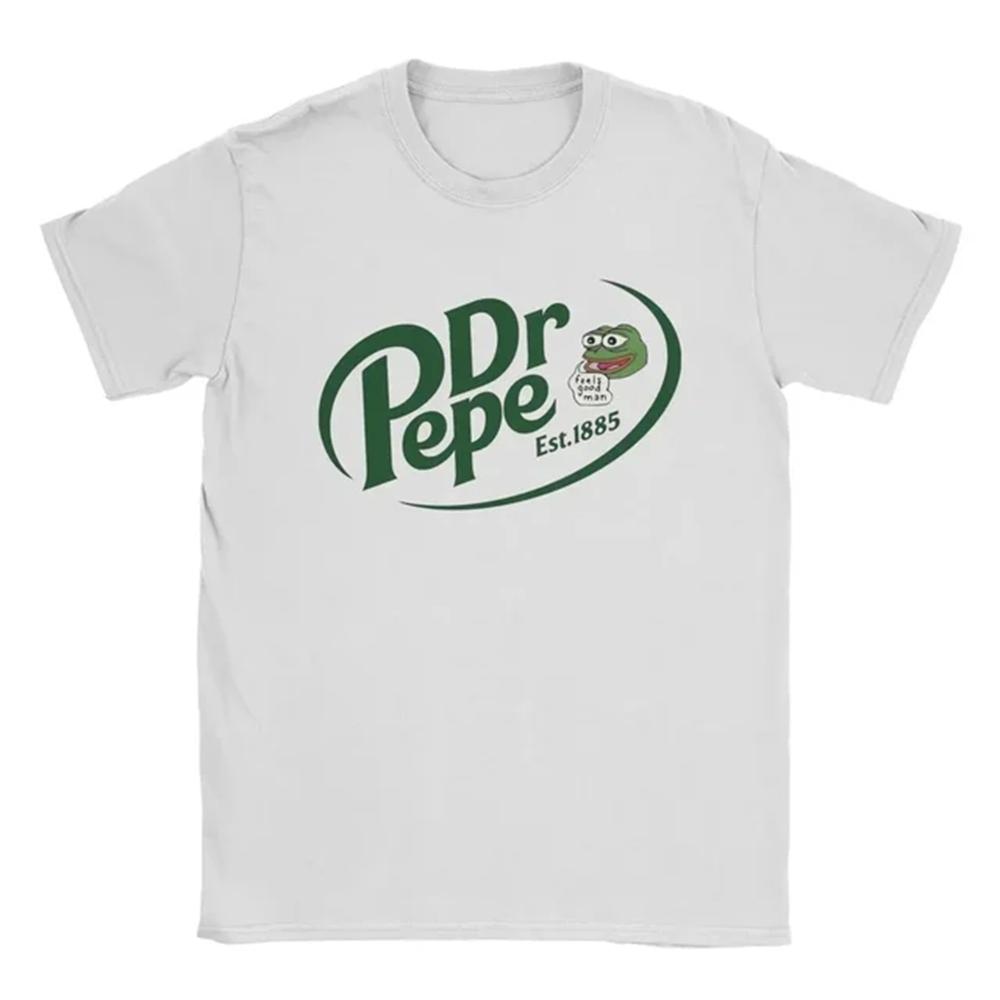 Awesome Dr. Pepe T-Shirts for Men Crewneck Pure Cotton T Shirts Short Sleeve T Shirt TB High Quality O-Neck Short Sleeves 80341