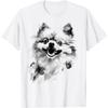 Pomeranian Dog Graphic Pet Artwork Pomeranian T-Shirt