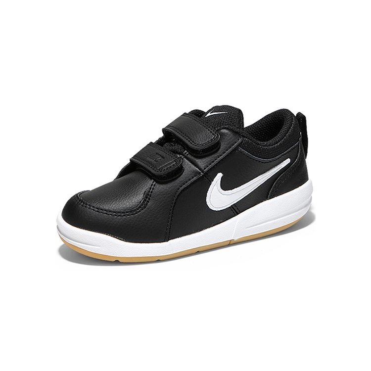 Nike Pico 4 Durable Low-Top Walking Shoes Baby Shoes Black White 454501-023