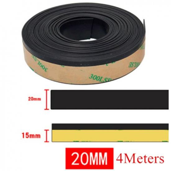 13FT Rubber Car Side Door Window Glass Seal Weatherstrip Rain Visor Universal