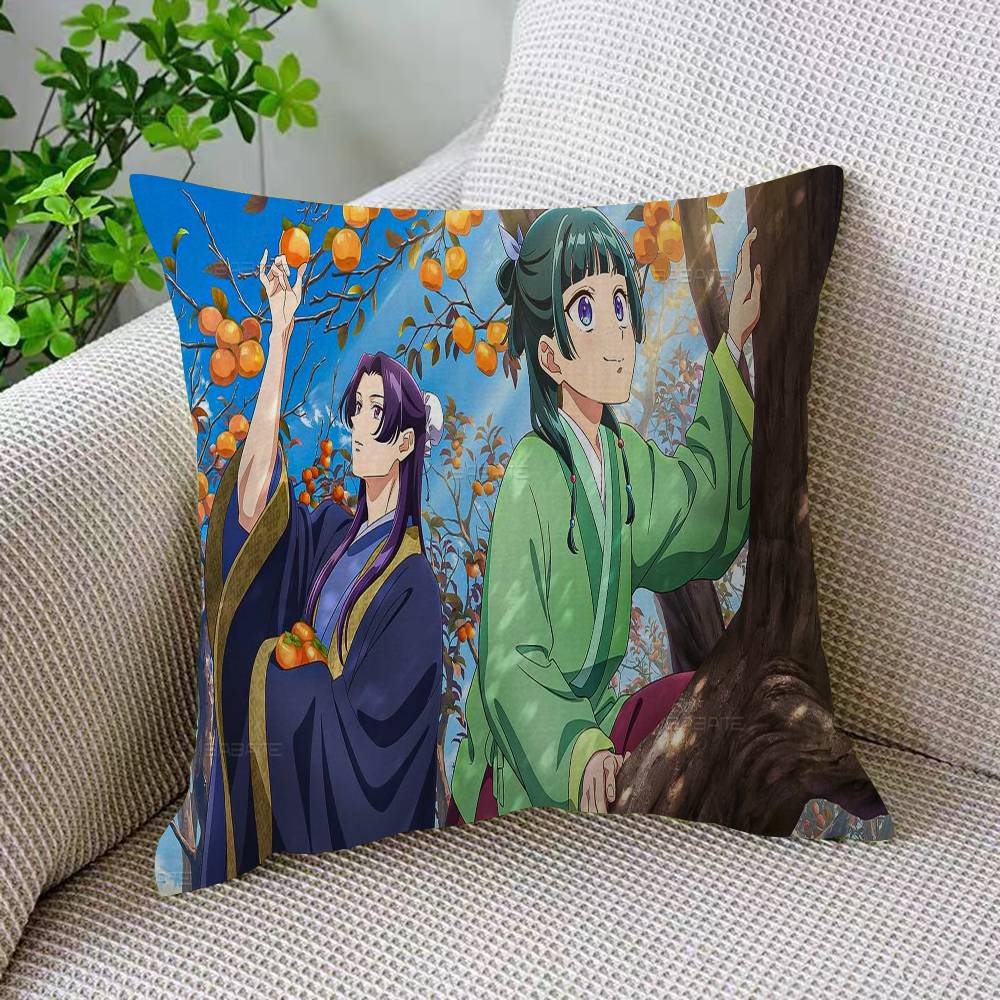 The Apothecary Diaries Anmie Cushion Cover Decorative Pillow Sofa Home Decor Case Pillow Cases