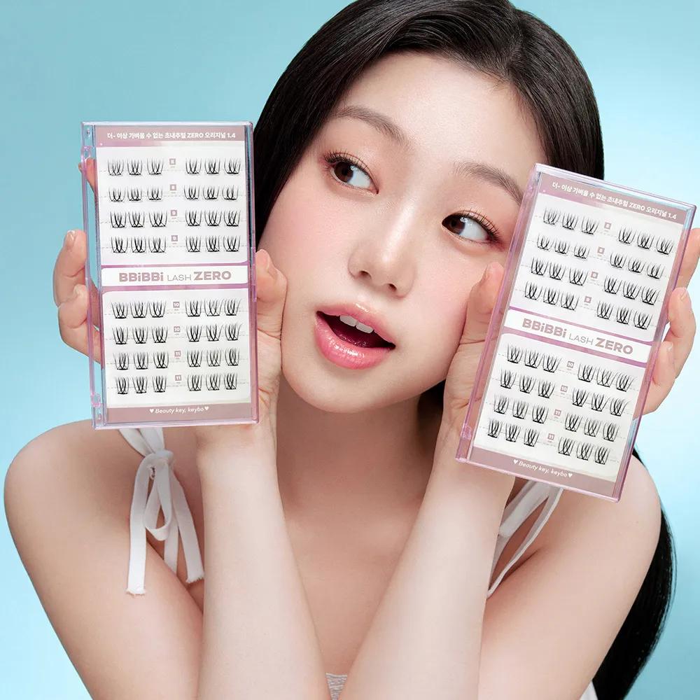 keybo No Glue Eyelash BBiBBi Lash ZERO #Original 48pcs