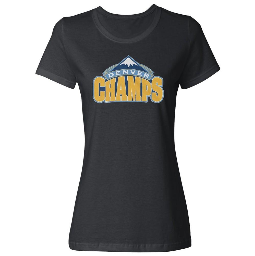 Denver Champs Tribute - Playoff Champions Inspired Ladies  Crewneck T-Shirt Unisex T-Shirt M
