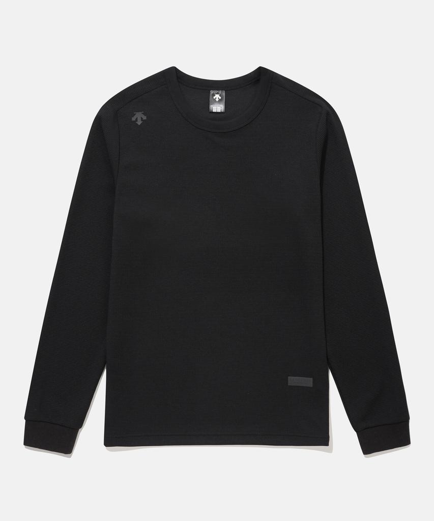 DESCENTE Dry Waffle Long Sleeve T-Shirt Black Sr111Utl32