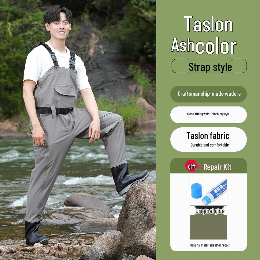 Ultra-light Waterproof Cationic Taslon Strap Fishing Waders - Wear-resistant Outdoor Sea-fishing Gear