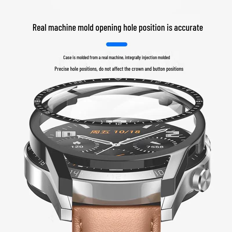 Huawei Watch4 Pro Space Exploration Protective Case with Integrated Curved Film