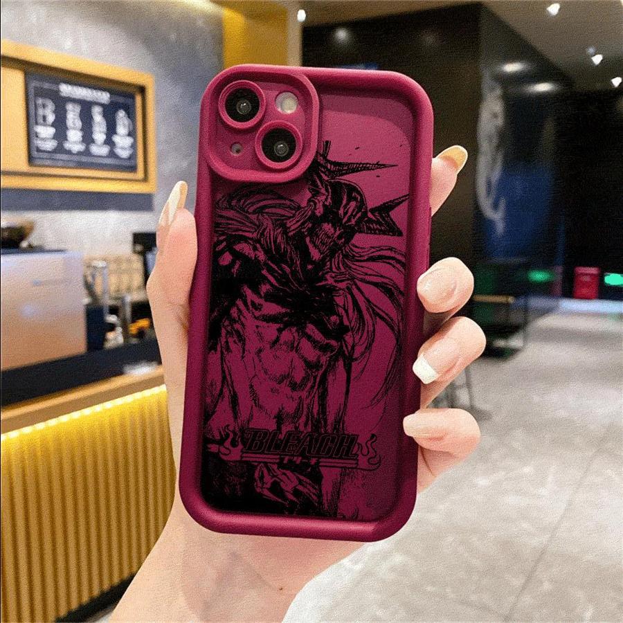 Anime BLEACH Kurosaki Ichigo Phone Case For Samsung S25 S24 S23 S22 S21 S20 F06 M16 Note 20 FE Plus Ultra 4G 5G Soft TPU Cover