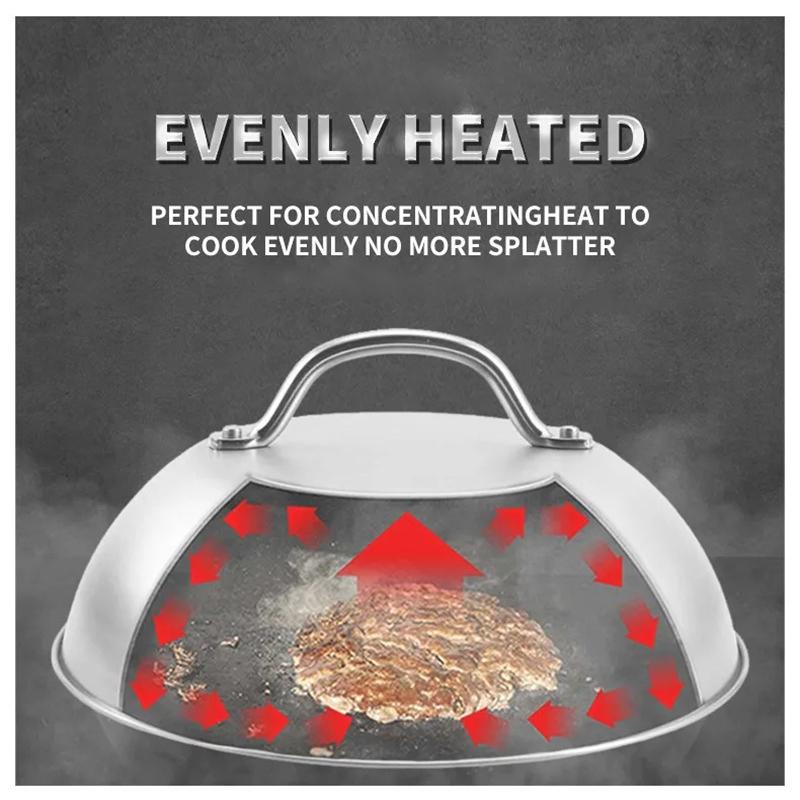 9inch Stainless Steel Oven Squeegee Cover - Perfect Barbecue Tools Accessory for Outdoor Camping, Picnics, and Back to School