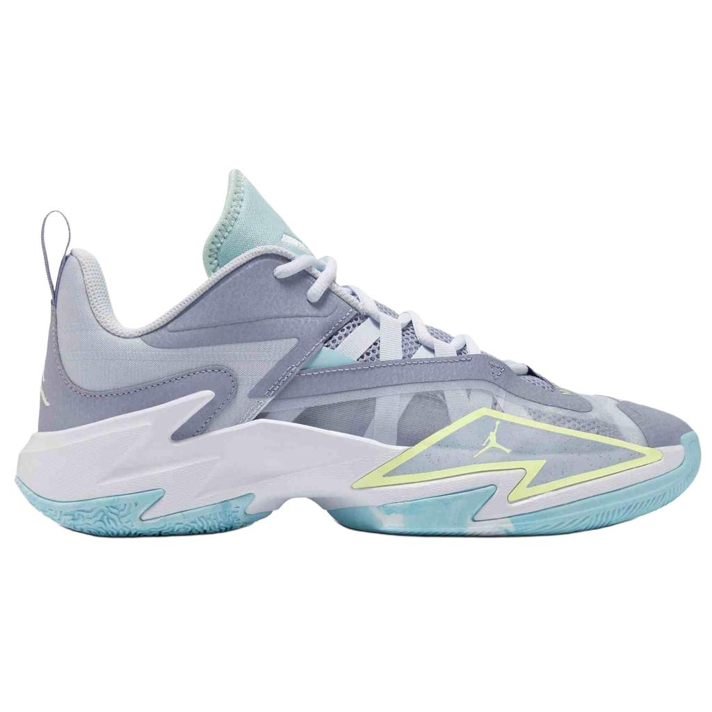 New Jordan One Take 3 Anti-Slip Wear-Resistant Low-Top Basketball Shoes Men's Blue Purple DC7700-015