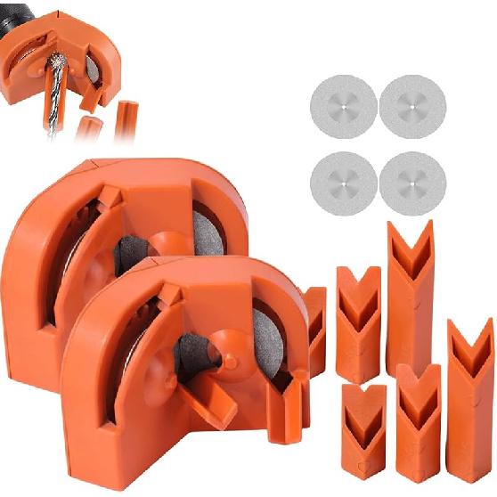 Drill Bit Sharpener,Drill Bit Sharpener for All Bits,Multipurpose Drill Bit Grinding Sharpener for High-Speed Steel, Masonry, Carbide, Cobalt &