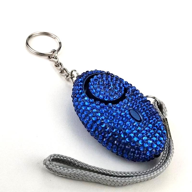 Rhinestone Self-Defense Keychain Alarm for Women & Children