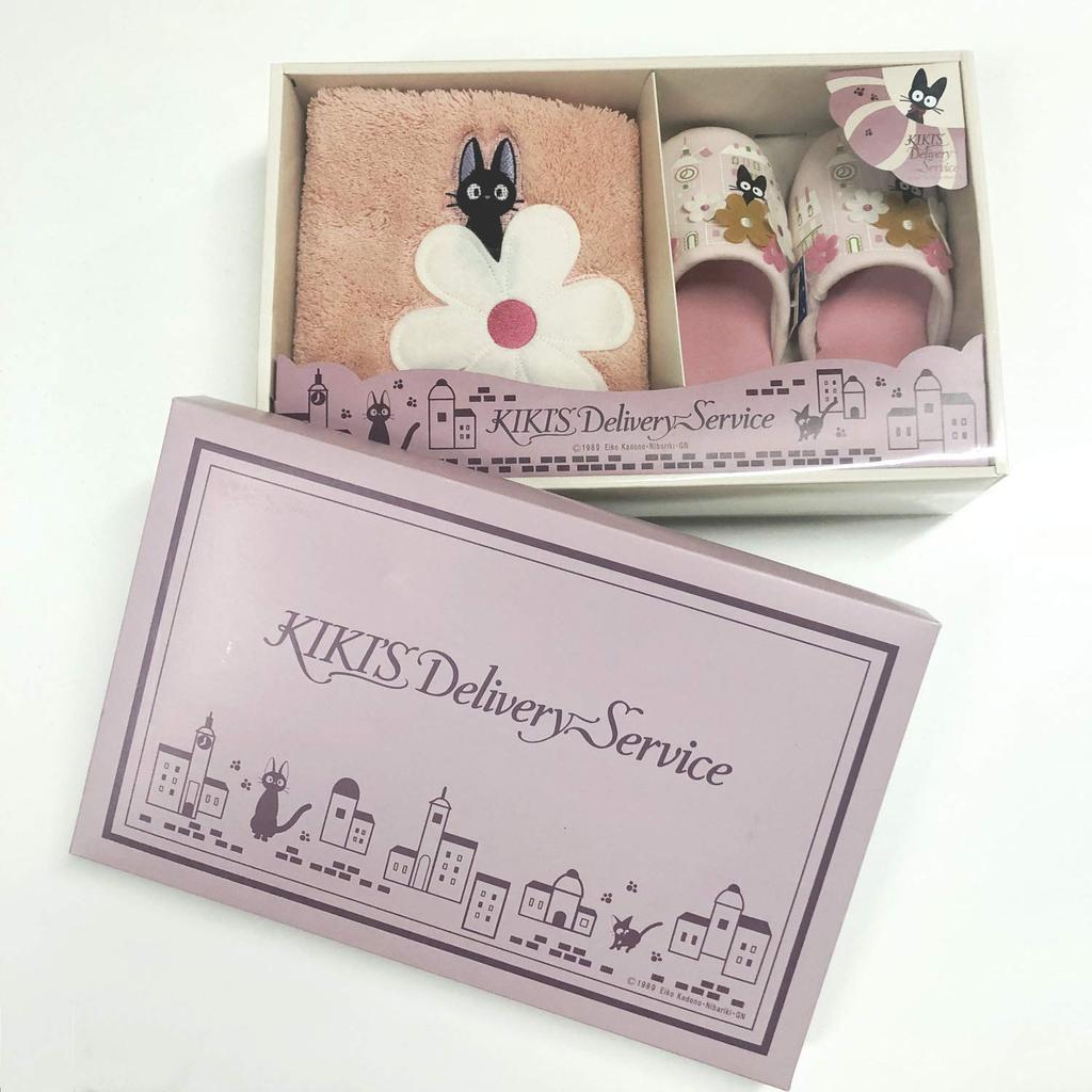Senko Delivery Service Hello Mat Slippers Gift Boxed Pink 819740 Kiki's &