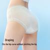 MIIOW Women's Ice Silk Seamless Lace Mid-Waist Underwear 3-Pack
