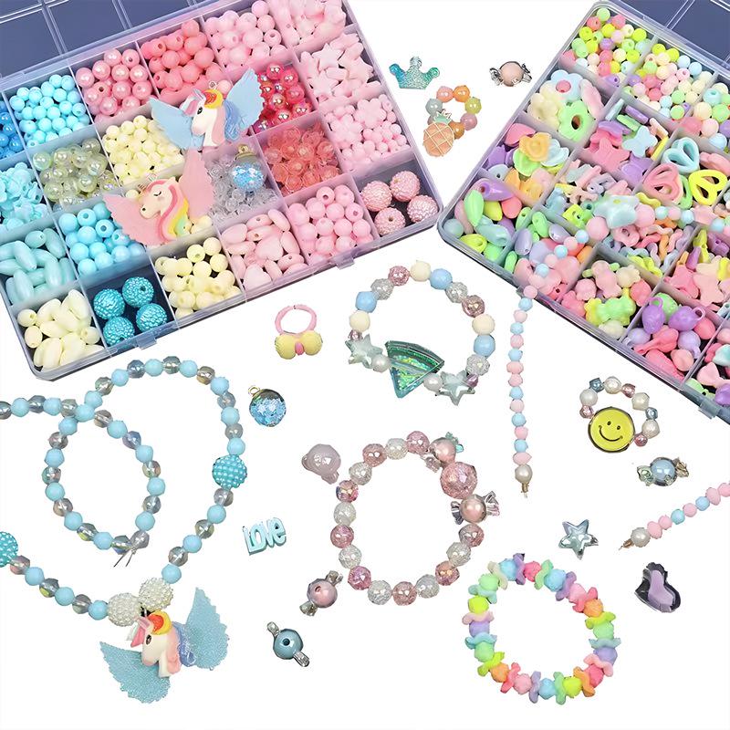 DIY Beading Kit for Kids: Create Bracelets & Necklaces