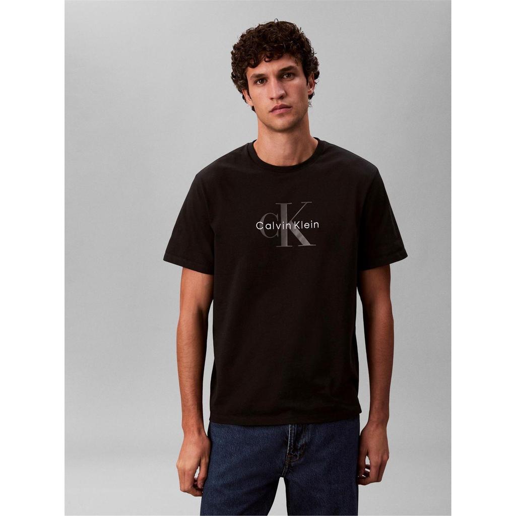 Calvin Klein Mens Monogram T-Shirt