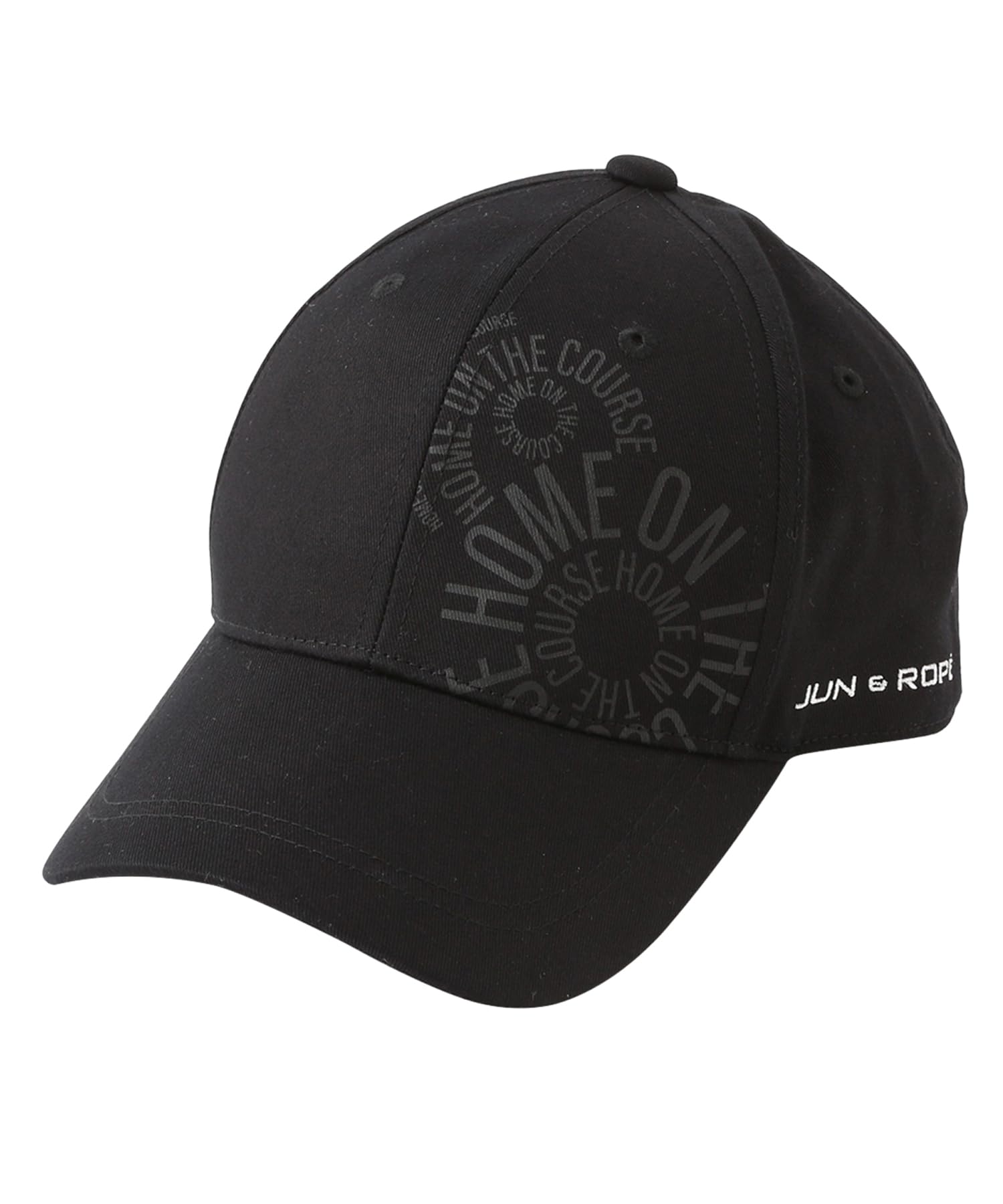 

Jun & Rope Men s Twill Cap EJU35000 Black Maine (01)
