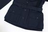 POLO RALPH LAUREN Men’s Twill Belted Coat, Navy, Size L, Classic Belted Outerwear Jacket (01010008)