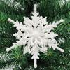 12CM 3D Snowflake Christmas Tree Ornaments, In Stock