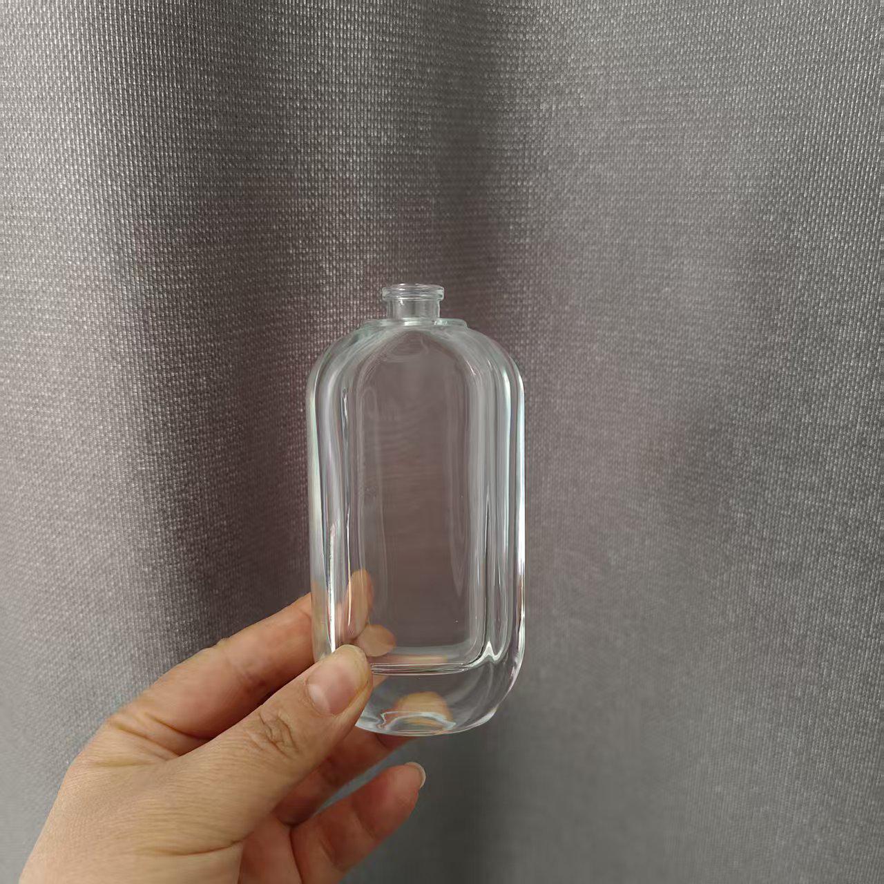 Transparent Glass Spray Perfume Bottles - Empty Cosmetic Sample Containers in Stock