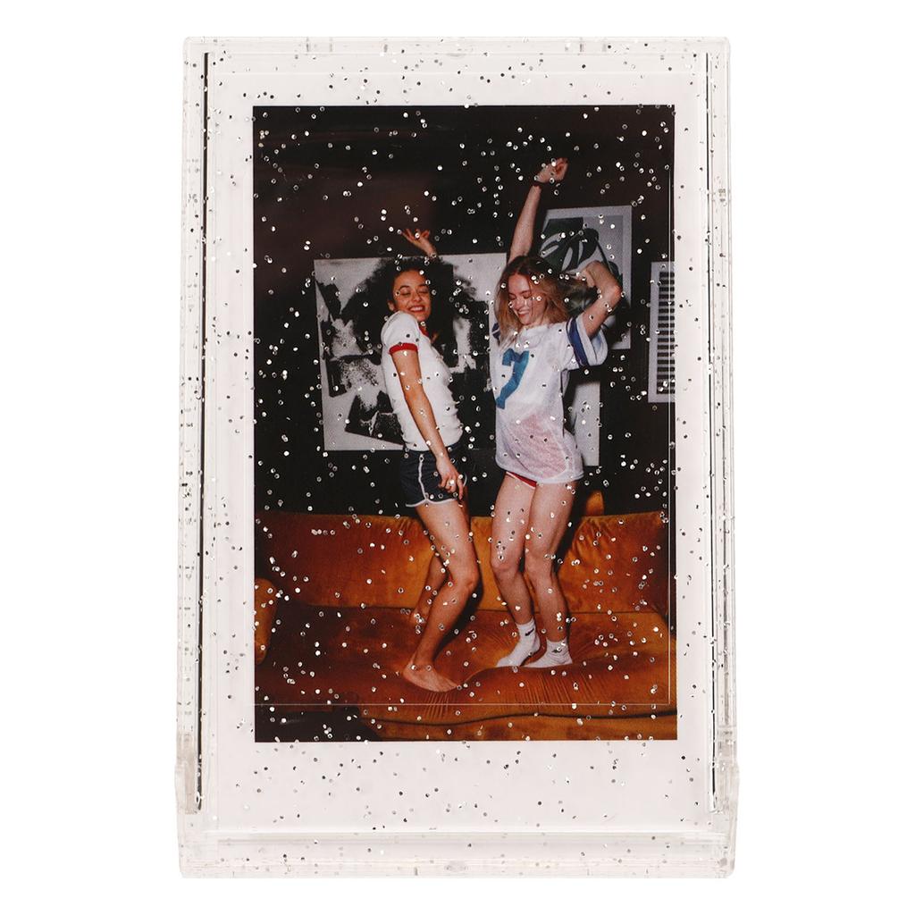 Photo Storage Box for 3 Inch Instant Camera Photo PC Mini Photo Holder Case with Hand Rope for Pictures Cards