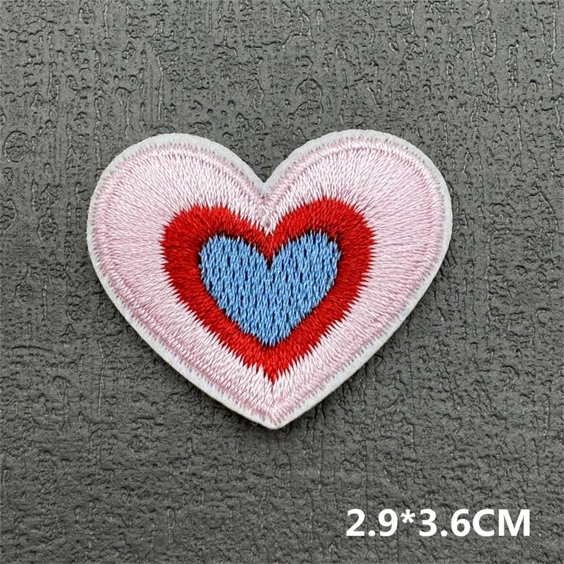 Cute Cartoon Small Embroidery Patches For Clothing Candycherry Patch Iron On Patches On Clothes Fusible Patch Stickers Badges