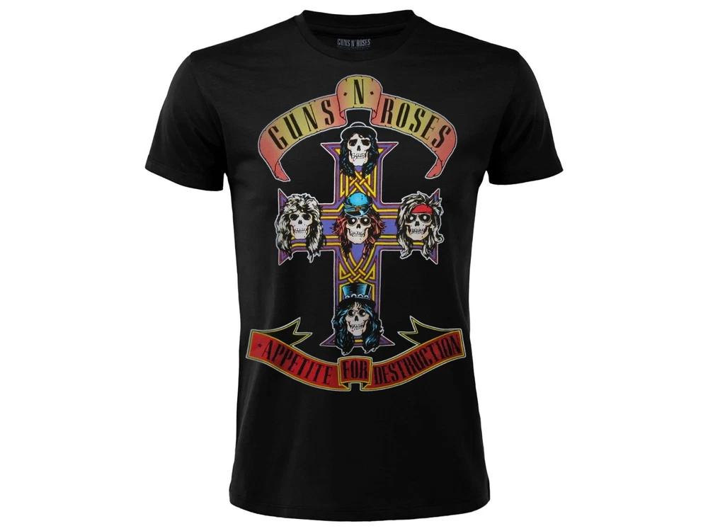 Guns N Roses Appetite Official TShirt Jersey Original Black Rock TShirt S