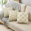 The Same Color Stitching Series Pillow Cover Creative Geometric Sofa Bay Window Bedside Cushion Cover 40*40cm/45*45cm/50*50cm