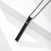 Stainless Steel Mindful Breathing Whistle Necklace Anxiety Relief Necklace For Anxiety Stress Panic Meditation Tools