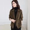 Petite Women's Versatile Woolen Jacket - Autumn/Winter Style
