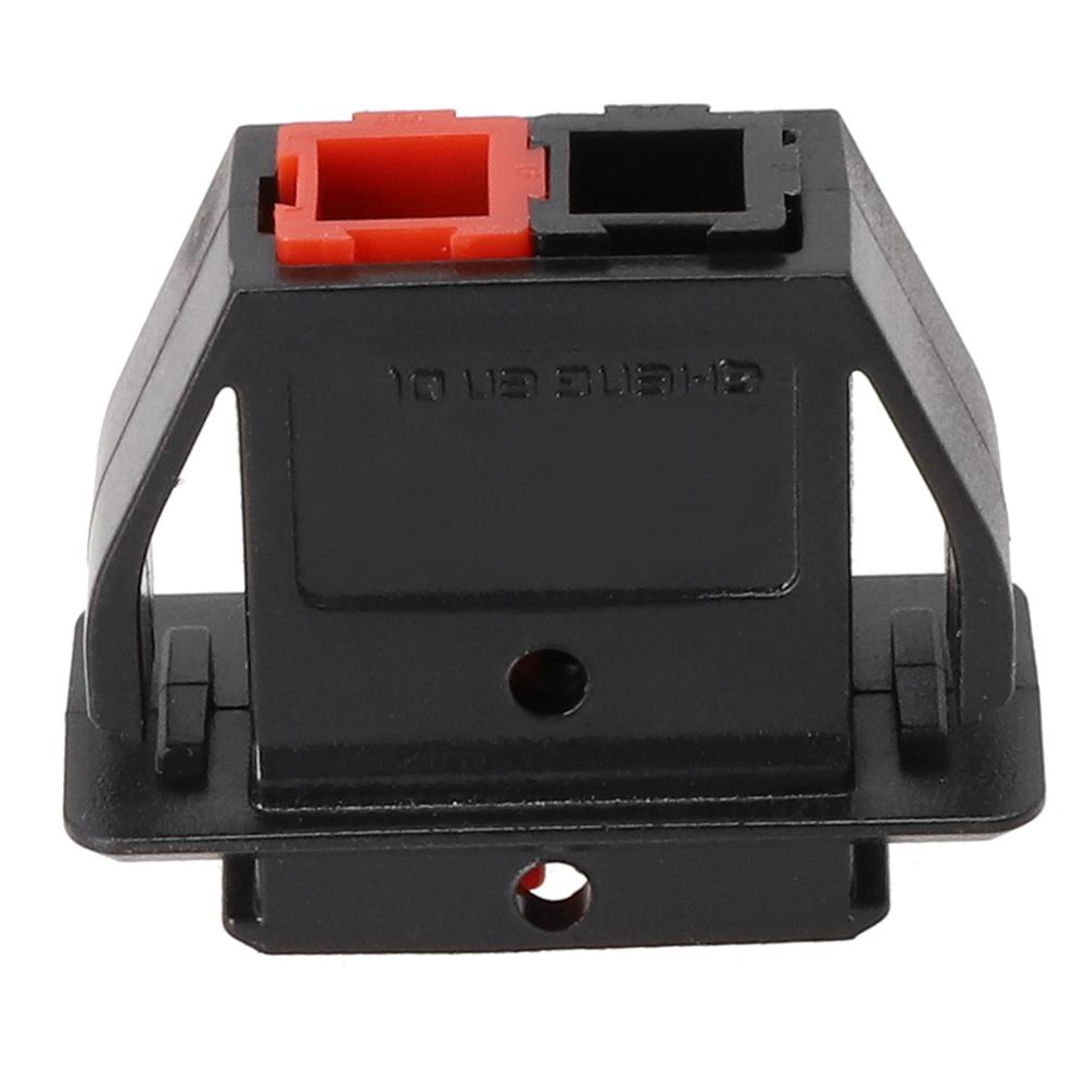 1PC/2PCS PARA Suporte de Montagem Fixa para Plugue Anderson Painel Plugue de Alimentação Externo Suporte Conector de Armazenamento de Energia 2 Pinos 30A/45A 600V