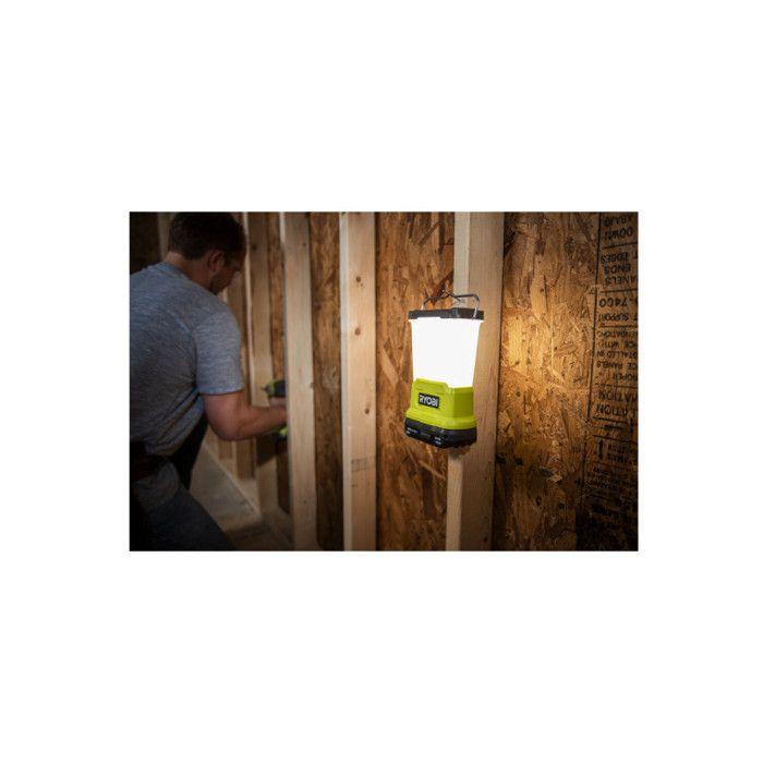 RYOBI 18V One+ LED Lantern - 850 Lumens - Without Battery or Charger - RLL18-0
